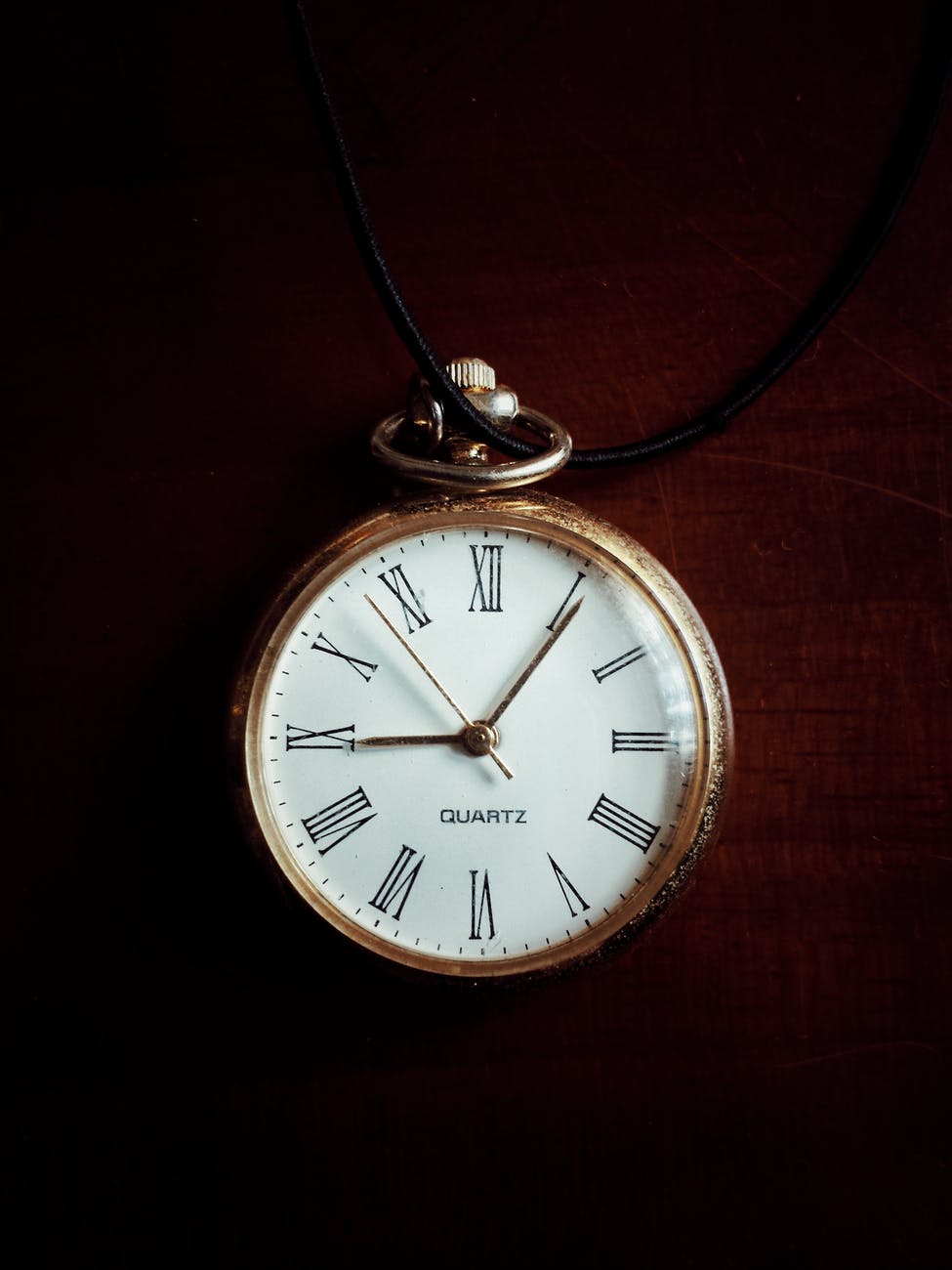 white pocket watch